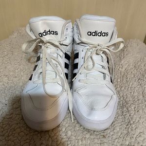 Adidas high top sneakers size 8.5